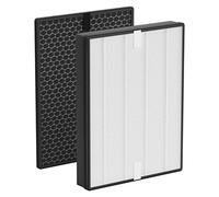 FY2420/30 FY2422/30 Filtre de rechange compatible avec purificateur d'air Philips AC2882, AC2887, A2889, AC3829, série 2000 et 3000, avec 1 filtre HEPA et 1 filtre à charbon actif