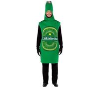 Déguisement De Bouteille En Bière Pour Homme (Taille M/L) Multicolore