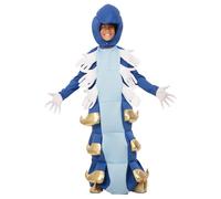 FYASA Costume de chenille bleue pour enfant (5-6 ans)
