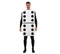 FYASA Déguisement de Domino 6 x 6 pour adulte, unisexe, taille ML