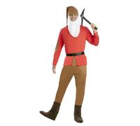 FYASA - Déguisement de nain rouge pour homme Taille ML