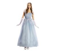 FYASA - Déguisement de princesse bleue pour femme, taille S