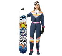 FYasa Déguisement de skieuse pour femme Taille S