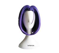 FYBHD Perruque de Cosplay Pokemon Team Rocket James Cosplay Wig Light Purple Résistant à la Chaleur Synthétique Perruques de Cheveux Synthétiques + Perruque pour la fête