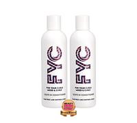 FYC For Your Curls Leave-In Conditioner for Curly Hair, Locks in Moisture and Enhances Curls Definition and Bounce with Shea Butter, Olive Oil, Pro Vitamin B5 and Aloe Vera, Paraben Free 2 x 250ml