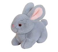 Fycakly 2023 Nouveau Animal en Peluche Simulation Lapin Poupée Pendentif Enfants Poupée Cadeau d'anniversaire Salon Décorations Caticorn en Peluche Oreiller GéAnte 1m (Grey, One Size)