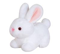 Fycakly 2023 Nouveau Animal en Peluche Simulation Lapin Poupée Pendentif Enfants Poupée Cadeau d'anniversaire Salon Décorations Caticorn en Peluche Oreiller GéAnte 1m (White, One Size)