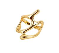 Fycakly Bague pour femme Bague De Mariage Anneau Réglable Ton Or Femmes Filles Cadeaux