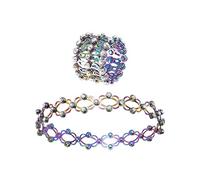 Fycakly Bague pour femme Réglable Transformer Bracelet Anneau Pliant Anneau Rétractable Bracelet Rétractable De Remplacement
