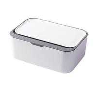 Fycakly Boîte de Rangement pour Salle de Bain, Distributeur lingettes pour bébé, Support lingettes avec couvercles, étui récipient Rechargeable avec Conception Organisateur Placard