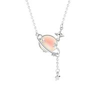 Fycakly Cadeau pour Femme Collier chaîne en argent 925 pour femmes filles chaîne de câble ronde en argent mince de collier italien remplacement