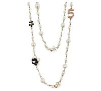 Fycakly Collier Femme Choker Collier de perles élégant, bijou intemporel pour toutes les occasions, parfait pour elle