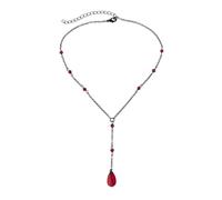 Fycakly Ensemble de bijoux collier Collier du cou gothique avec pompon en forme de goutte, simule une goutte en métal, couleur du, parfait, cadeau