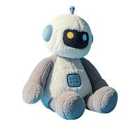 Fycakly Robot IA Grand Modèle Poupée Jouet Poupée Peluche Chat RéAliste (Sky Blue, 28cm)