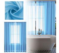 Fycakly Voilage Cuisine Créez Une atmosphère chaleureuse avec nos Rideaux Semi-Transparents de Couleur Unie - Une fenêtre élégante Dont Vous ne Pouvez Pas Vous Passer Rideau en Lin