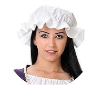 FYCAR Bonnet Charlotte Blanc Médiéval