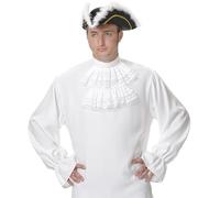Fycar Chemise à Jabot Homme