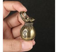 FYDCYHM Bronze Sac à Main Statue Décorative en Or - Décoration De Méditation Zen pour Salon, Spa Ou Studio De Yoga Pièce Maîtresse(4cm, 2)