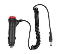 Fydun 12V-24V Voiture Câble Allume-Cigare Adaptateur Câble avec Interrupteur Fusible