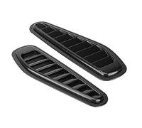 Fydun 2pcs Style de Fibre de Carbone Flux de Voiture prise d'air Décoratif Scoop Capot Universel