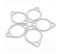 Fydun 5Pcs Joint De Tuyau D'échappement En Céramique Avec Anneau Renforcé 3in 76mm Downpipe
