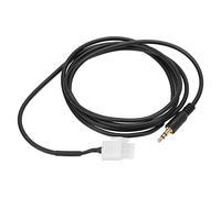 Fydun Adaptateur D'interface Aux, Câble Aux de Moteur 3 Broches à Prise Jack 3,5 Mm, Accessoire de Moto pour Goldwing GL1800