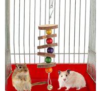 Fydun Animal de Compagnie Lapin en Bois Chinchilla Hamster Cochon d'Inde Dents de Meulage Corde à Mâcher Ornements d'exercice pour Les Familles