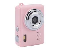 Fydun Appareil Photo Numérique Porte-clés HD 1080P 2MP Autonomie de la Batterie de 100 Minutes Caméra Vidéo Compacte Portable avec Dragonne à écran Couleur pour Les étudiants du Campus (Pink)