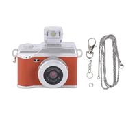 Fydun Appareil Photo Numérique Rétro Compact 1080P, Petit Appareil Photo Vlog Vintage avec Porte-clés pour Les Voyages