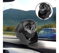 Fydun Boule de Boussole Auto-adhésive Portable à sur Tableau de Bord, Outil de Navigation de qualité Supérieure pour Bateau, Camion et Voiture