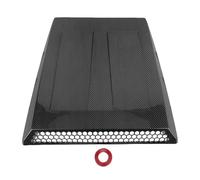 Fydun Cache D'aération de Capot de Voiture à Motif Fibre de Carbone, Universel pour Les Passionnés de Véhicules