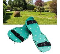 Fydun Chaussures d'aérateur de Pelouse - Sandales à Pointes pour Une Aération Efficace du Sol, Sangles Réglables pour Un Ajustement Confortable, Idéales pour l'entretien de la Pelouse et Le