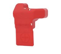 Fydun Couvercle de Borne de Batterie Rouge, Capuchon de Protection de Connecteur de Broche électrique Positive de Remplacement 1500-3500 2013-2018