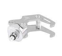 Fydun Crochet à Griffes en Alliage d'aluminium pour Moto - Cintre Robuste avec Un Design coloré Unique, Facile à Installer, Universel pour Accessoires de Moto (Silver)