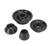 Fydun Équilibreuse de Roue, 4 Pièces Jeu de Cônes Coniques Standard Acier Carbone 36 Mm Outil de Réparation de Pneus de Diamètre d'arbre pour Voiture/Camion/SUV