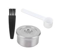 Fydun filtre à café Capsule de café réutilisable avec brosse cuillère adaptée pour machine à café DELTA Q NDIQ7323