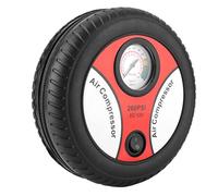 Fydun Gonfleur de Pneu de Voiture Compact 12 V avec Manomètre Visuel pour Motos, SS, VTT et Camions Pompe de Compresseur d'air Rapide 260 Psi avec Cordon d'alimentation de 7,9 Pieds