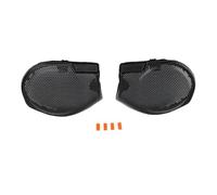 Fydun Grille de Protection pour Haut-Parleur de Moto, Remplacement Avant | Construction en Alliage Métallique et ABS, Design sans , Ajustement Direct pour le Carénage de Tableau de Bord