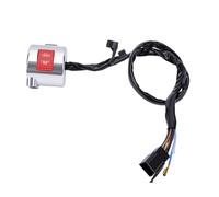 Fydun Interrupteur de Démarrage Guidon Moto Start Stop Kill Switch Bouton