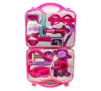 FYDUN Jeu de médecin simulation pour enfants - Coffret médical avec jouets éducatifs - Expérience du métier de docteur et