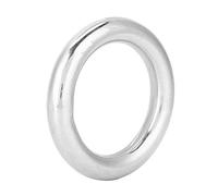 Fydun Joint Torique soudé en Acier de qualité Marine 304, Cercle Poli, épaisseur de 12Mm, Diamètre Intérieur de 50Mm