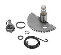 Fydun Kit d'arbre de démarrage Ensemble de pignon de renvoi d'arbre de démarrage en aluminium pour cyclomoteur GY6 139QMB