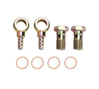 Fydun Kit de Rondelle de Joint de Boulon de Banjo, Raccord de Durite à Barbillon de Boulon de Banjo, M16x1.5mm vers 3/8in pour Raccord de Tuyau