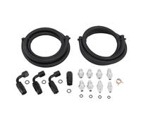 Fydun Kit de Tuyau de Pompe de Direction Assistée 551082, Comprend des Raccords 6AN, Remplacement de Tuyau Basse Pression de 3/8 Pouces pour Moteur LS1 LS3 Universel