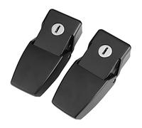 Fydun Kit de Verrouillage de Capot de Voiture Antivol avec Clés pour JK Unlimited en Acier Très Résistant, Installation Facile, sécurité Améliorée