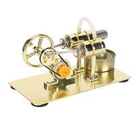 Fydun Modèle de Moteur Stirling, modèle de Moteur de Moteur Stirling à Combustion Externe Jouets éducatifs scientifiques pour la Physique
