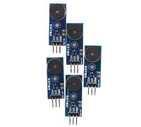 Fydun Module de Sonnerie Passive Fydun 5 Pièces Faible Activation | Générateur de Son de Contrôle 3.3 5V à 3 Broches, Indicateur D'alarme pour Projet électronique de Bricolage