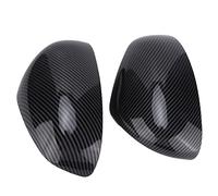 Fydun Paire de Capuchons de Rétroviseurs Latéraux Coller sur Le Boîtier de Protection Remplacement pour Smart Fortwo/Forfour 453 2015-2021(en Fibre de Carbone)