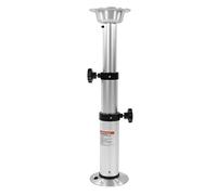 Fydun Pied de Table RV Support de Table Amovible Réglable en Hauteur 430-745mm Alliage D'Aluminium pour Yachts RV Camping-Car Caravan