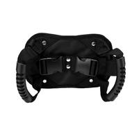 Fydun Poignée de Maintien pour Passager de Moto, Sangle de Siège Arrière | Poignée du Siège Passager Arrière avec Verrouillage à Boucle Renforcé.Sangle Noire Réglable pour Scooters, Vélos de Rue et